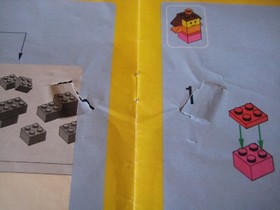 LEGO Bricks in PINK Container Set #5585 with Instructions 100% Complete