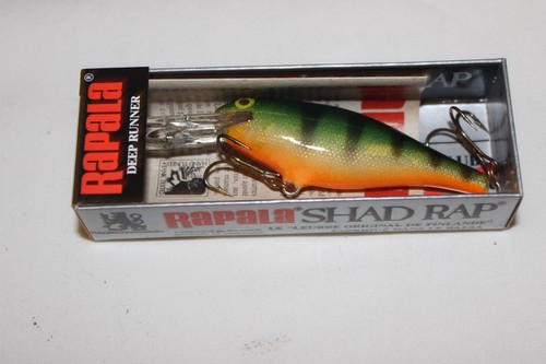RAPALA WOBBLER-/"SHAD RAP-SR-7 P/"-DEEP RUNNER-7cm-MADE IN IRELAND