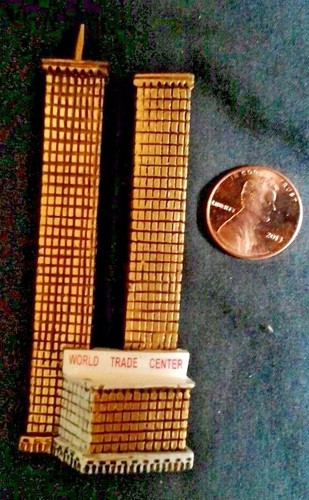 World Trade Center WTC New York City resin Magnet 3 ½ inches new