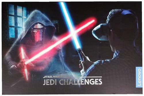 New Lenovo Star Wars Jedi Challenges AR Headset w// Lightsaber Controller In Box