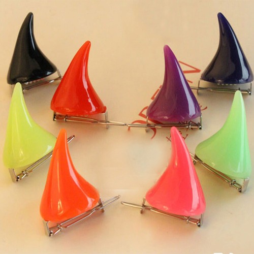 Cosplay 1pair lovely Devil/'s Horn Barrette Hairpin Halloween Hair Clip