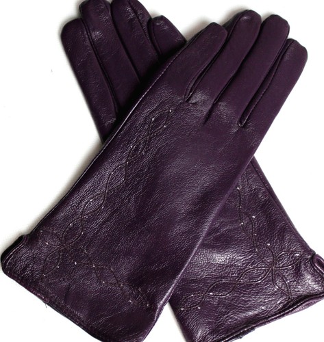 Damen Echt Leder Handschuhe Gefüttert Gr S 6,5 M 7 L 7,5 XL 8 XXL 8,5 //G.09