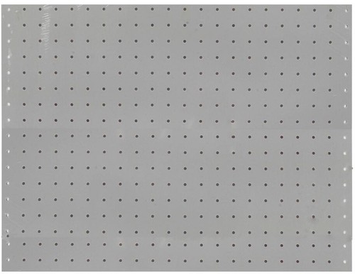 Triton Pegboard Rack Wall Storage Organizer Shop Home White Polypropylene 2 Pack