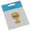 winners gold trophy embroidered motif iron or sew on patch appliqué embroidery