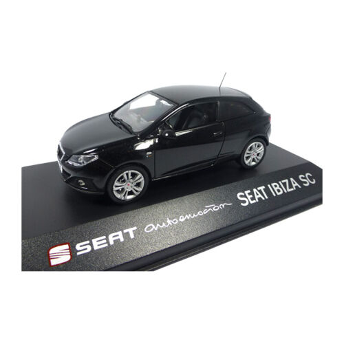 Modellauto 13839 Seat Ibiza SC schwarz metallic Maßstab 1:43 NEU!°