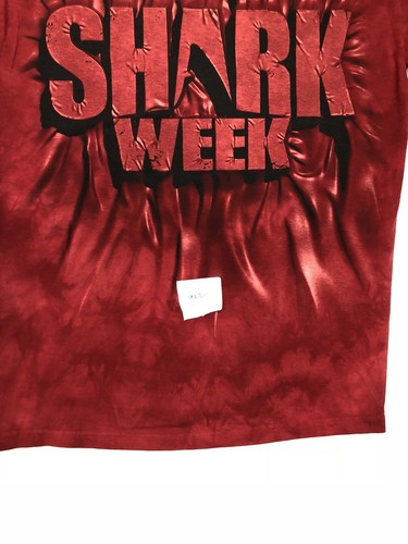 The Mountain Men/'s Red Shark Week Tee T-Shirt S-M-L-XL-2X-3X-4X-5X Made in USA.
