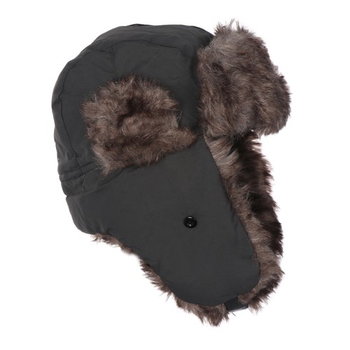 Adult Men Winter Trapper Aviator Trooper Earflap Warm Ski Hat Fur Bomber Hats