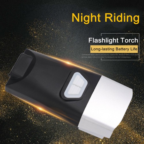 USB Rechargeable LED Bicycle Head Light Front Handlebar Lamp Flashlight USA