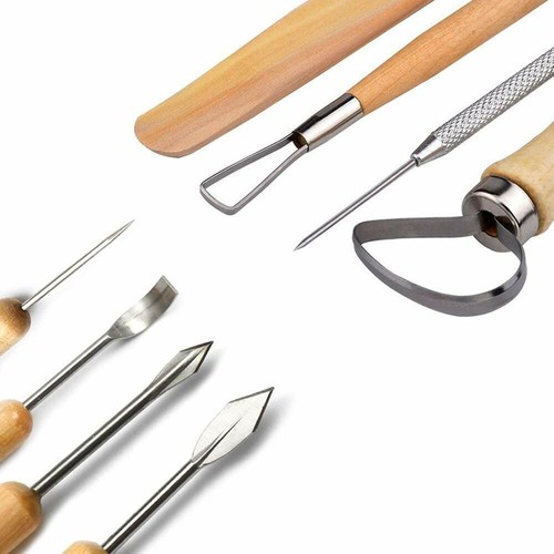 Sculpting Pottery Tools Clay Set Wax Carving Shapers Polymer Modeling Craft Kit