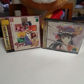 USED SAKURA WARS 2 GS-9169 BOX Sega Saturn ss