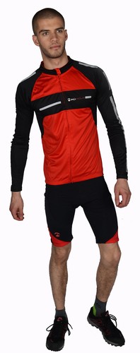 Piu Miglia Monaco Mens Cycling Shorts Padded Bike Cycle Ride Short