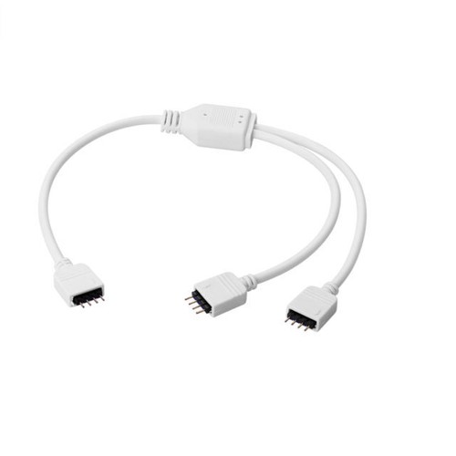 1 zu 2 Verteiler Verbinder Verlängerungskabel RGB Kabel LED Strip 4pin