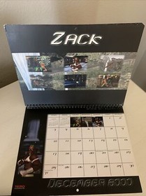 Dead or Alive 2 Calendar Vintage 2000 Sega Dreamcast Original Promo DOA2 Tecmo