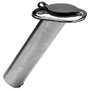 30 Degree Flush Mount 304 Polished Stainless Steel Rod Holder for Boats
