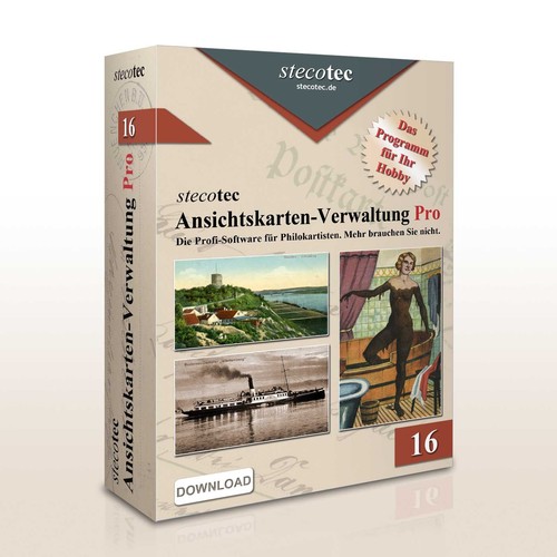 für Ansichtskarten-Sammlung f Album-Progr Berlin Oldenburg Hannover Gotha ua.