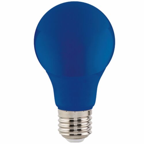 LED E27 Fassung Farbige Lampen Glühbirne Gelb Rot Grün Blau Leuchte 1w 3w Birne