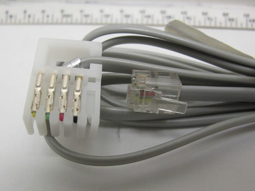 7/' Modular Line Cord for Early Trimline Desk Phones 4 Conductor