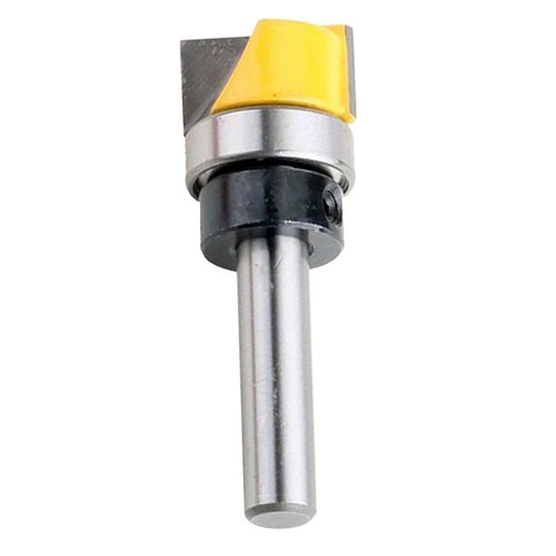 8mm Shank 1Pc 3//4/" Hinge Mortise Flush Trim Template Router Bit