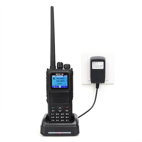 Retevis RT84 Amateur Radio Dual Band 3000CH 5W DMR Digital//Analog Walkie Talkies