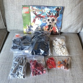 Lego Castle 7093 Skeleton Tower Complete Build + Manual NO MINIFIGS NO DRAGON