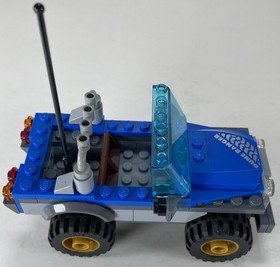 LEGO City 60082 Dune Buggy Trailer 100% Complete with all Figures & Instructions