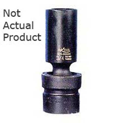 Shallow K Tool 37510 Impact Socket Flex 10mm 6 Point 3//8/" Drive