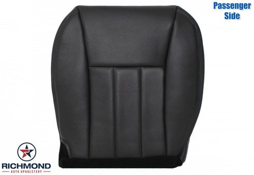 1999-2001 Jeep Cherokee Limited Passenger Side Bottom Leather Seat Cover Black