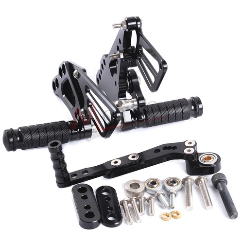 CNC Rearset Rear Set Footrest Peg Pedal For SUZUKI GSXR600//750 11-2016 GSXR1000