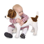Jack Russell Terrier Soft Toy Stuff Animal Dog Melissa Doug 30cm Realistic New