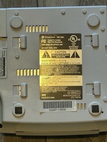 Sega Dreamcast Console Bundle w/ Crazy Taxi Game, 1 Controller, VMU Lot Tested!