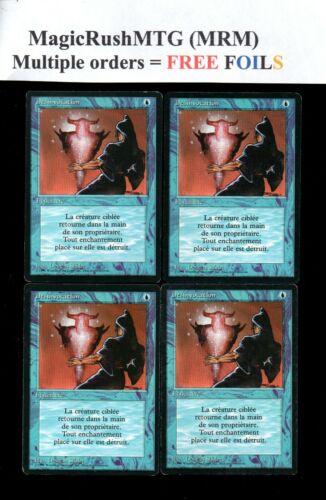 *MRM* FR//VF 4x Desinvocation Unsumon Ex MTG FBB