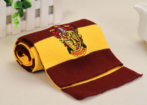 UK Harry Potter Scarf Gryffindor-Slytherin-Hufflepuff-Ravenclaw gift cosplay