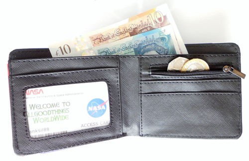 ROLLING STONES MICK JAGGER Wallet 3 slot per schede 2 BILL sezioni Union Jack cartoni animati