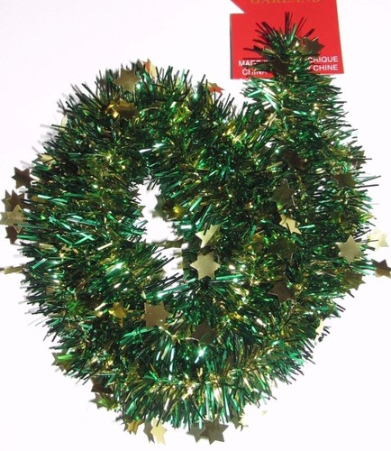 2.1 M 7 ft environ 2.13 m Guirlandes Décorations pour arbres de Noël de Noël Star Garland 5 Couleurs