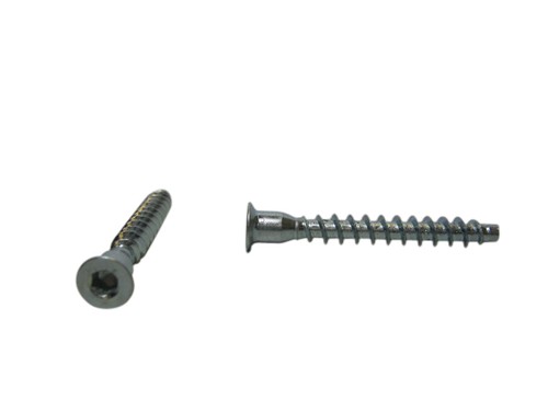 100 x Möbelschrauben Möbelschraube Möbel Schraube Stahl verzinkt 6,4 x 50 mm