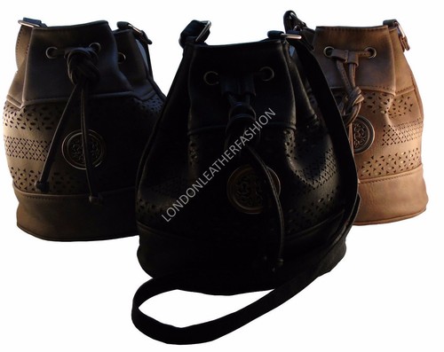 Women Large Handbag Slouch Strap Cross Body Leather Shoulder Messenger Bag