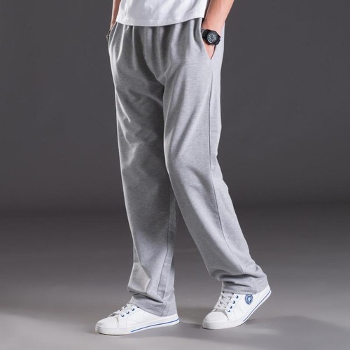 Men Sport Long Casual Pants Trousers Fitness Workout Joggers Gym Sweatpants New
