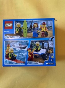 Lego City Coast Guard Starter Set 60163. New But Cut Box Retired FREE SHIPPING