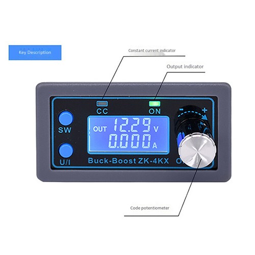 ZK-4KX CNC DC DC Buck Boost Wandler CC CV 0,5-30 V 4 ein Leistungs Modul Ei S2Q1