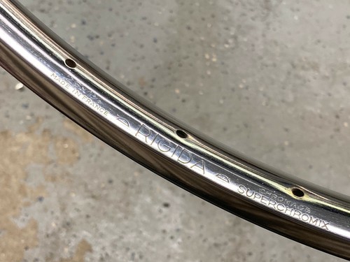 Regida 26x1-3//8 Chromage Superchromix /"Chrome 36 trous jante 650 A new old stock