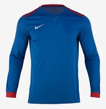 Nike Men Dri-Fit Park Derby II Shirts Jersey Blue Training Top Shirt 894322-463