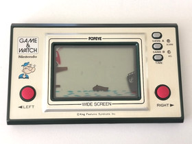 Nintendo PP-23 Popeye Wide Screen Game and Watch 1983 Japan Tested #10609221