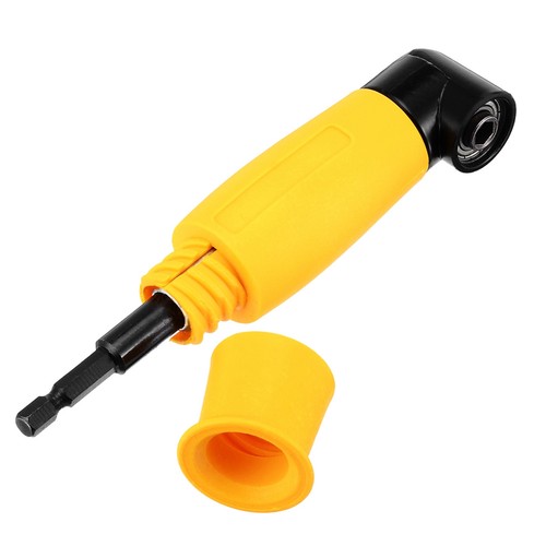 90 Degree Right Angle Extension Driver Electric Screwdriver Drill Bit Holder