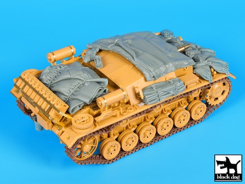 N. black dog 1//35 T35193 Sturmgeschutz III Ausf D Accessoires Set Cat