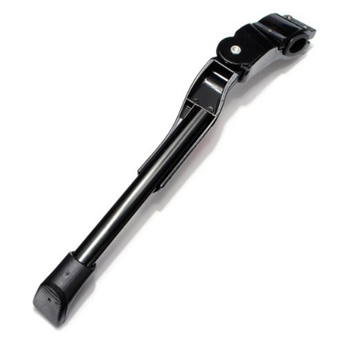 Aluminum Bicycle Cycle Bike Cycling Park Side Leg Rod Kick Stand Kickstand Black