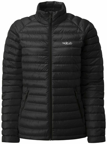Rab pour femme Black /& Seaglass ultraléger Motorisé isolé down jacket femme UK 16 Bnwt