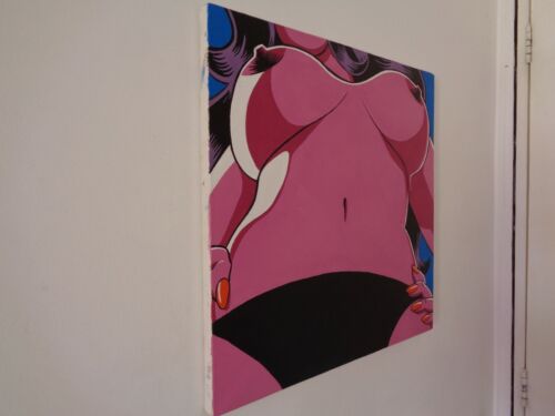 NUDE BODY OIL PAINTING FROM BRAZIL POP ART