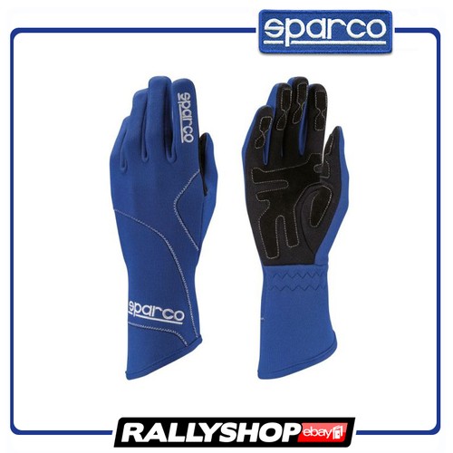 SALE Sparco Groove gloves Blue Karting Racing Kart Race guantes moto