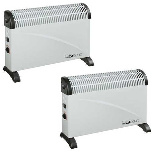 2er Set riscaldamento CALORIFERI TERMOSTATO mobile calore ambienti esterni Big LIGHT
