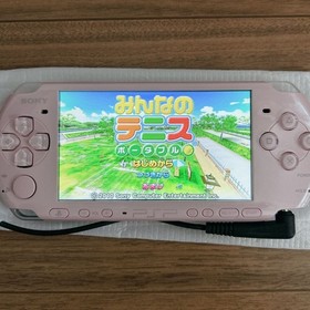 Very good condition PSP PlayStation Portable Blossom Pink PSP-3000 ZP